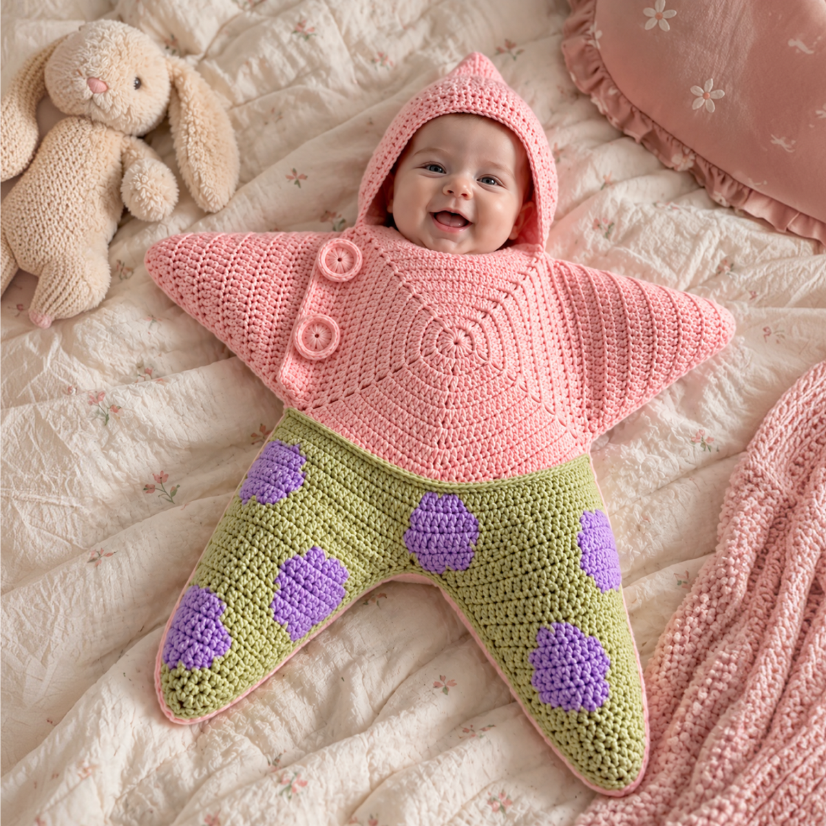 Baby Zuly Star Crochet Kit – Make Your Baby's Christmas Star Bodysuit
